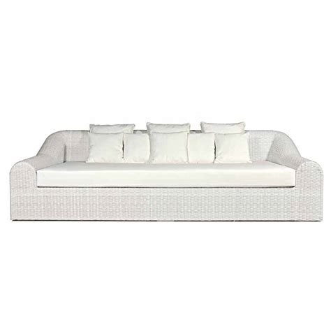 Large outdoor sofa Cooper, handmade modern design