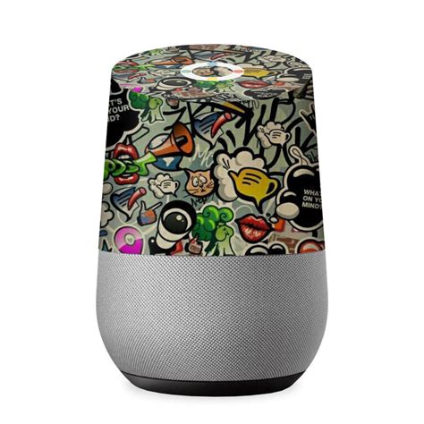 Vocalize Abstract Skin For Google Home – WrapCart Skins