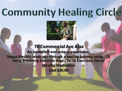 Community Healing Circle , Divine Light Spiritualist Church, Ajax ...