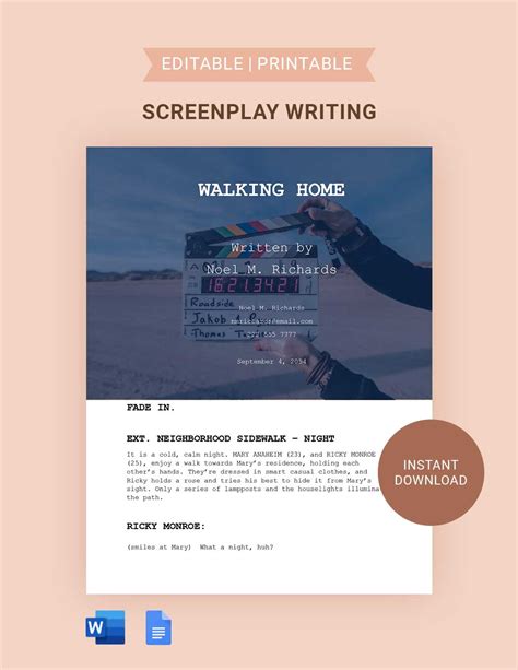 Image result for How to Writing a Screenplay Format