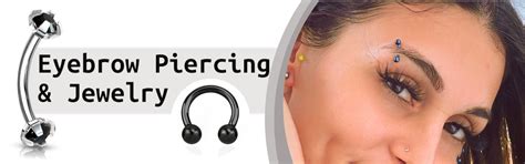 Everything You Need to Know About Eyebrow Piercing and Jewelry ...