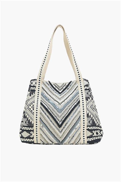 Womens Bag for Everyday use Bohemian Embellished Tote Bag – bohogirl.in