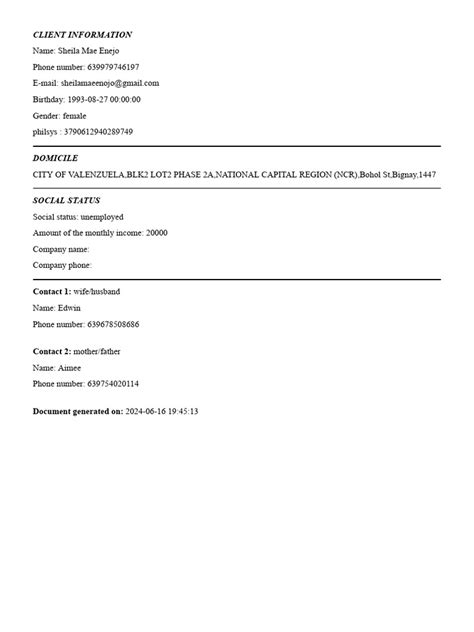 Image result for Query of Simple Personal Data