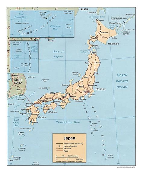 Japan Maps | Printable Maps of Japan for Download