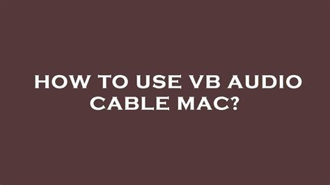 Image result for VB Audio Cable for iOS