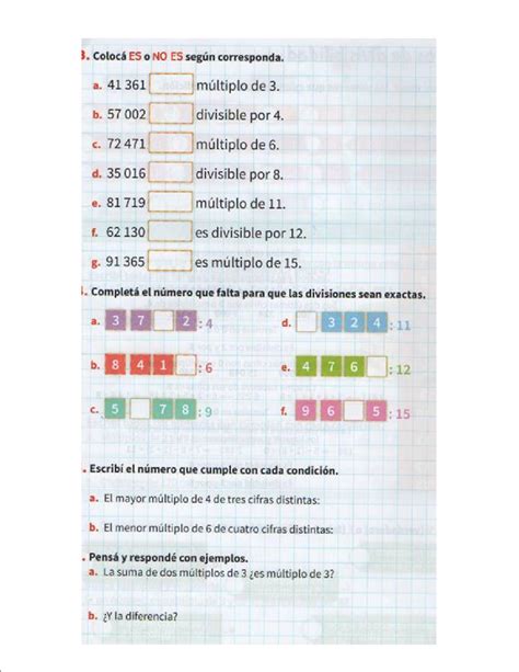 M.C.M - D.C.M: - Criterios de Divisibilidad | 'ELE'