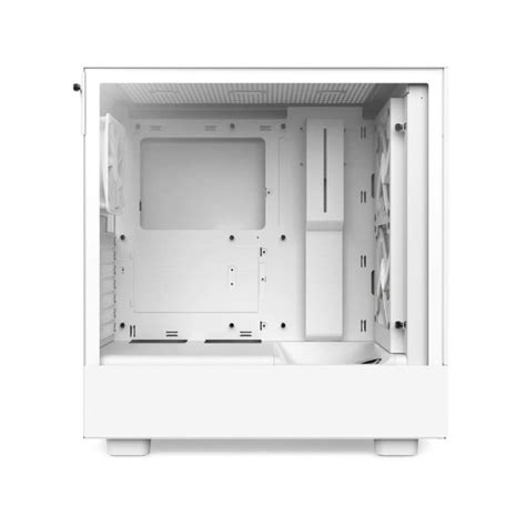 NZXT H5 FLOW RGB MID-TOWER ATX CABINET WHITE– Vishal Peripherals