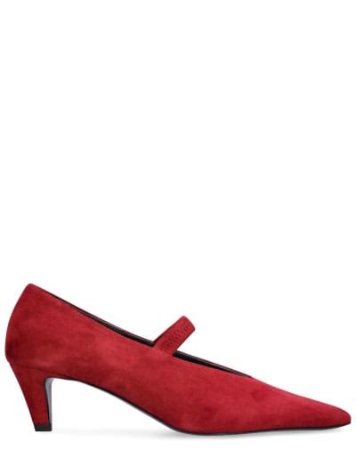 55mm suede mary jane pumps - Toteme - Women | Luisaviaroma