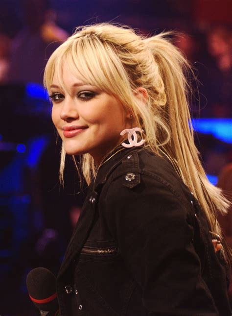 19 years ago today, Hilary Duff at Much Music Studios in Toronto (March ...