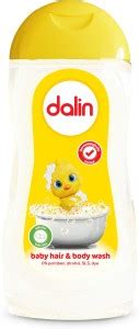 dalin Deeply Nourishing hair & body wash for babies, new borns and kids ...