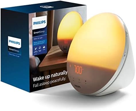 Buy PHILIPS Plastic Hf3520 Wake-Up Light with Alarm Clock with Colored ...