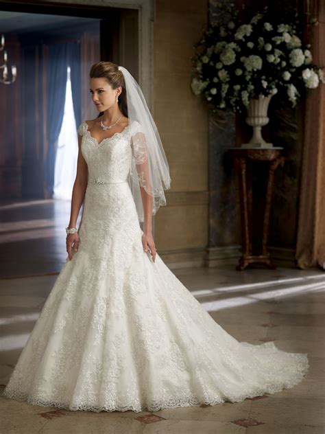 25 Sexy Thigh Split Wedding Dresses for Your Big Day - Mrs to Be