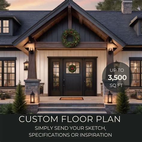 Custom Farmhouse Floor Plans, House Floor Plans, Floor Plan, Custom ...