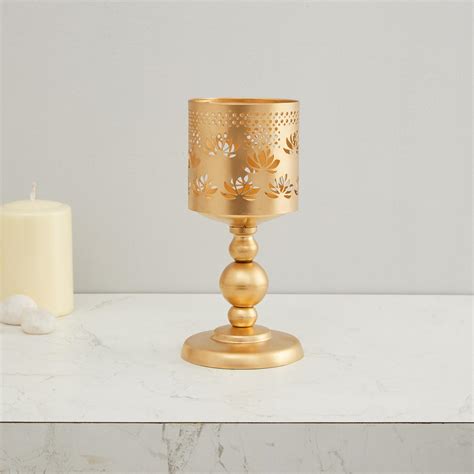 Buy Splendid Round Pillar Candle Holder from Home Centre at just INR 499.0