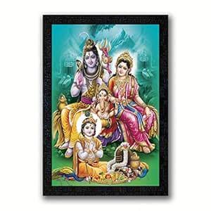 PNF Bhole Nath Parivar - Maa Parvati, Ganesh, Kartikey and Shiv Shankar ...