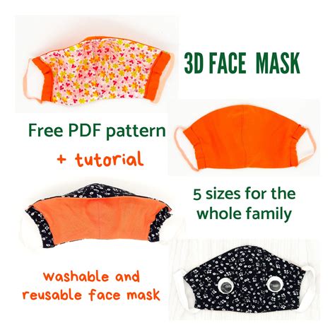 Image result for Triangle Face Mask Pattern