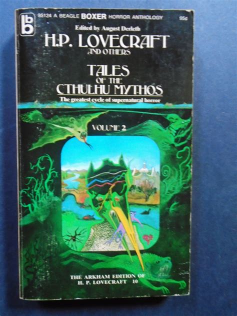 TALES OF THE CTHULHU MYTHOS; VOLUME 2 by Lovecraft, H.P., and others ...