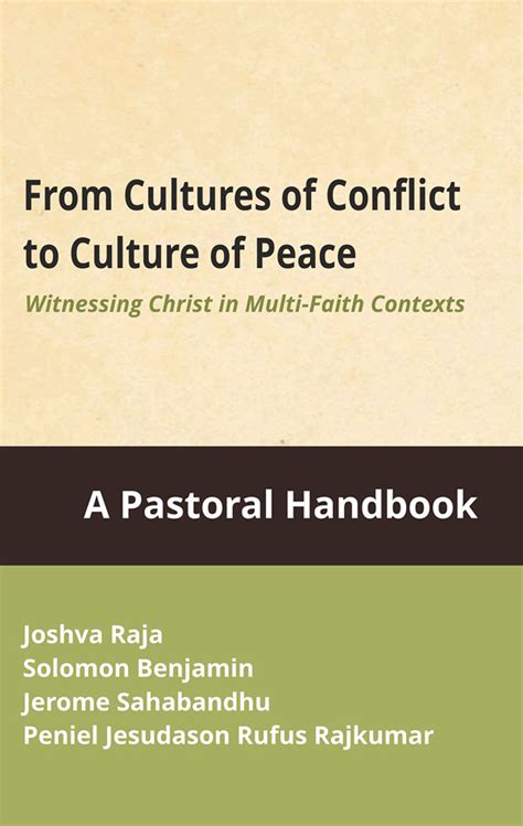 From Cultures of Conflicts to Culture of Peace: Witnessing Christ in ...