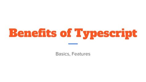 Image result for TypeScript Benefits