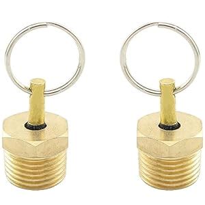 1/2Inch Male Pressure Relief Valve TAODAN 2PCS Brass Tank Drain Safety ...