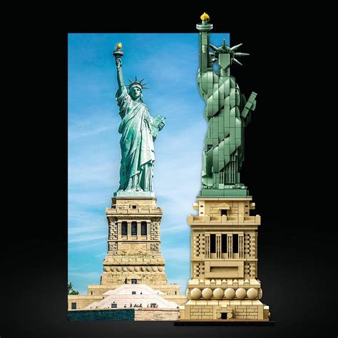 Buy Lego Architecture Statue of Liberty Building Kit For Ages 16 ...