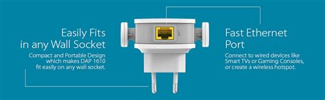 D-Link DAP-1610 AC1200 Wi-Fi Range Extender, (White) - Buy D-Link DAP ...