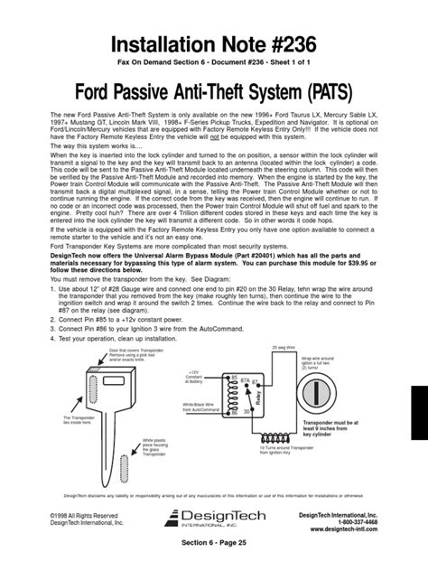 Image result for Ford Pats Bypass Module without Key