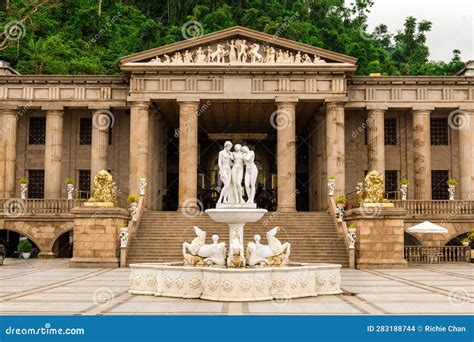Temple Of Leah, It's Opulent Romanesque Interior And Winding Stairwells ...