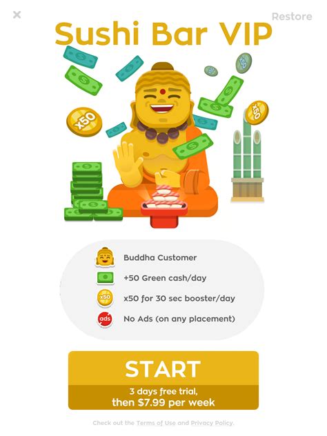 Sushi Bar VIP | Sushi Bar Idle Wiki | Fandom