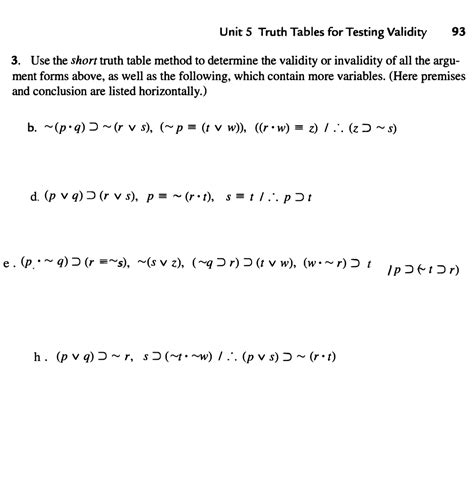 Image result for Truth Table Method