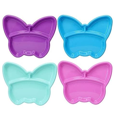 Buy AASA Combo of 12 Pcs Butterfly Plates for Navratri Pooja for Kids ...