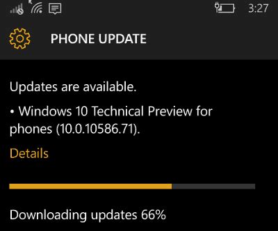 Windows 10 Phone Update Download 的图像结果