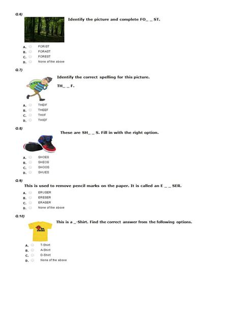 Best Class 1 Study Material – Page 3 – Olympiad tester