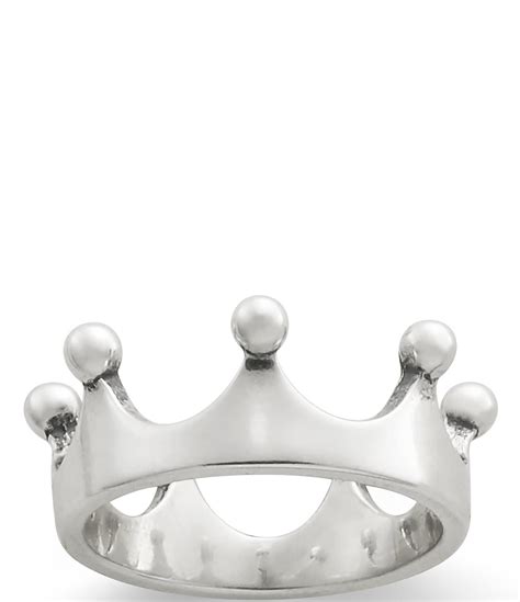 James Avery Sterling Silver Princess Crown Ring | Dillard's | Expensive ...
