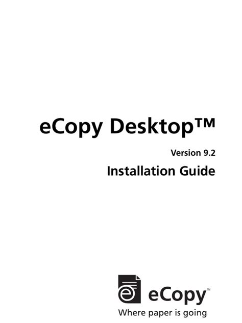 Image result for eCopy PDF Pro User Manual