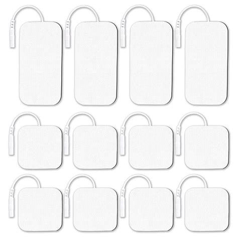 HANNEA® 12 pcs Electrode Pads TENS Unit Pads, Electrode Replacement ...