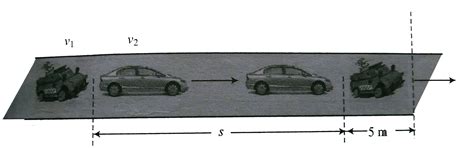 A car travelling ast 60 km/h overtakes another car travellign at 42 km ...