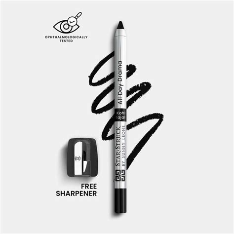 All Day Drama - 24hrs Waterproof Kajal - Black – Star Struck by Sunny Leone