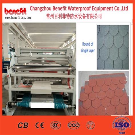 China Asphalt Shingles Production Line, Tile Asphalt Shingles Making ...