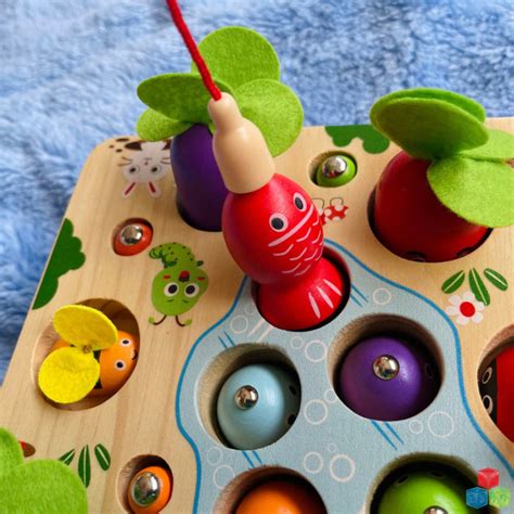 Open Ended 3 In 1 Magnetic Fishing Game — Toycra