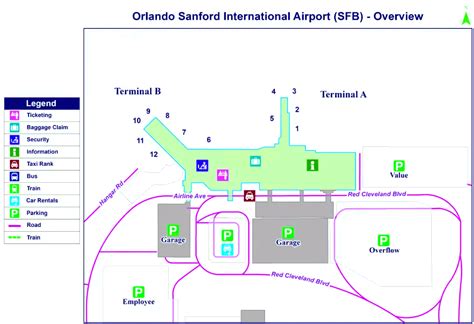 Günstige Non-Stop-Flüge von Internationaler Flughafen Orlando Sanford ...