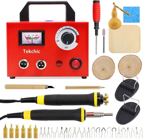 Wood Burning Kit, Tekchic 110V 100W Upgraded India | Ubuy