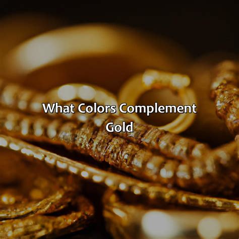 What Colours Go Best With Gold And Cream at Robert Castle blog
