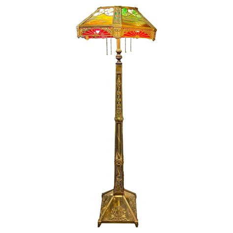 Art Nouveau Floor Lamp For Sale at 1stDibs