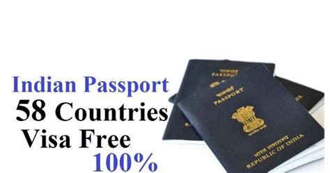 Indian Passport 58 Countries Free Visa | TecH Bitan All