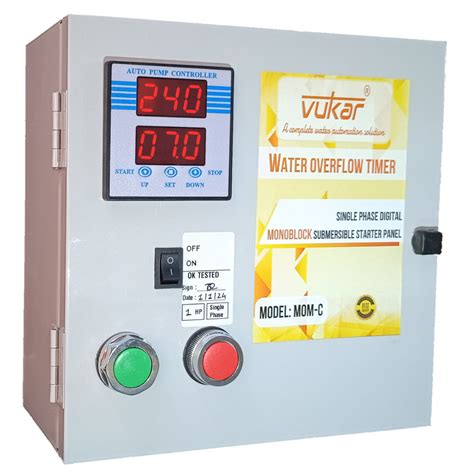 Single Phase Digital Monoblock Submersible Motor Starter Panel – VUKAR