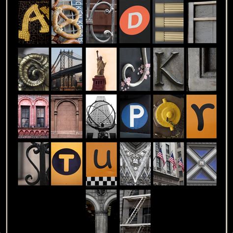 4 Week Project | Alphabet Photography