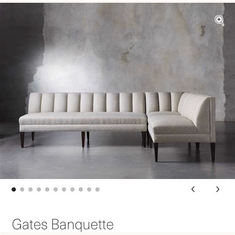 Arhaus Custom Gates L-Shaped Banquette (3 piece) - AptDeco