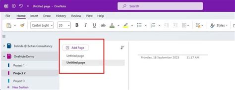OneNote Add Text Box 的图像结果