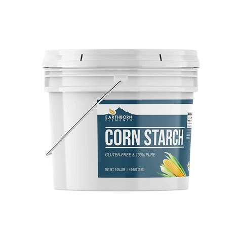 Earthborn Elements Corn Starch 1 Gallon - Thickener for Sauces, Soup ...